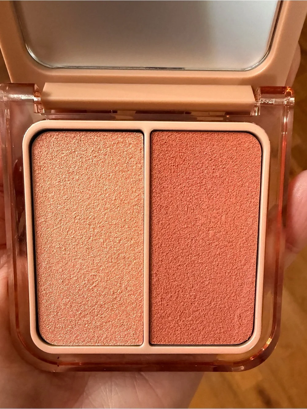 Natasha Denona Hy-Blush Cloudy Cream Cheek Duo- Nude Muse - icy nude/dusty rose
